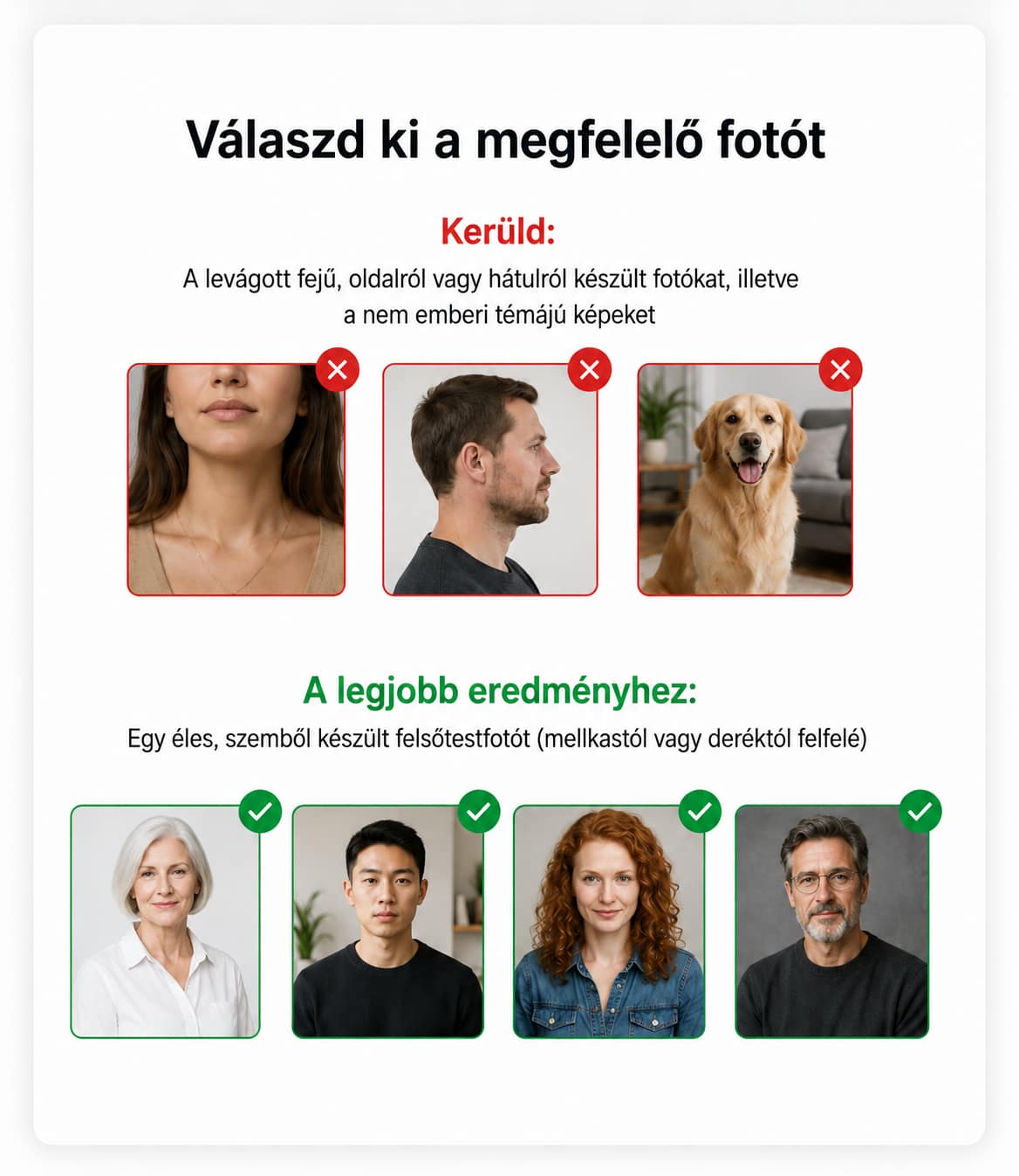 Fotó útmutató 3D mellszobor rendeléshez